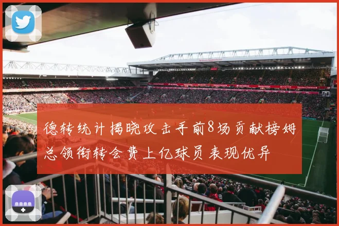 德转统计揭晓攻击手前8场贡献榜姆总领衔转会费上亿球员表现优异